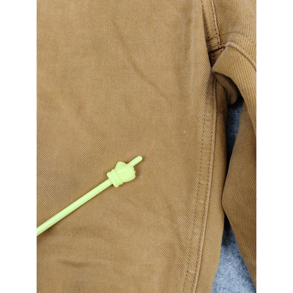 Everlane Pants Womens 6 Brown Cropped Straight Twill Stretch Chino Casual - Picture 5 of 13